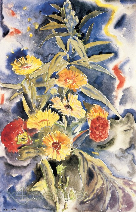 Charles Demuth - Blumengesteck - Spray of Flowers
